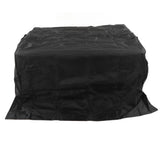 BBQ Grill Cover Waterproof Oxford Cloth Outdoor Rainproof Dustproof Sunproof Built in Grill Top Cover Grill Cover Black