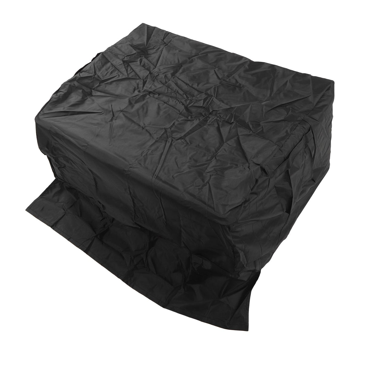BBQ Grill Cover Waterproof Oxford Cloth Outdoor Rainproof Dustproof Sunproof Built in Grill Top Cover Grill Cover Black