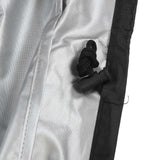 BBQ Grill Cover Waterproof Oxford Cloth Outdoor Rainproof Dustproof Sunproof Built in Grill Top Cover Grill Cover Black - Extra Image
