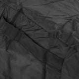 BBQ Grill Cover Waterproof Oxford Cloth Outdoor Rainproof Dustproof Sunproof Built in Grill Top Cover Grill Cover Black