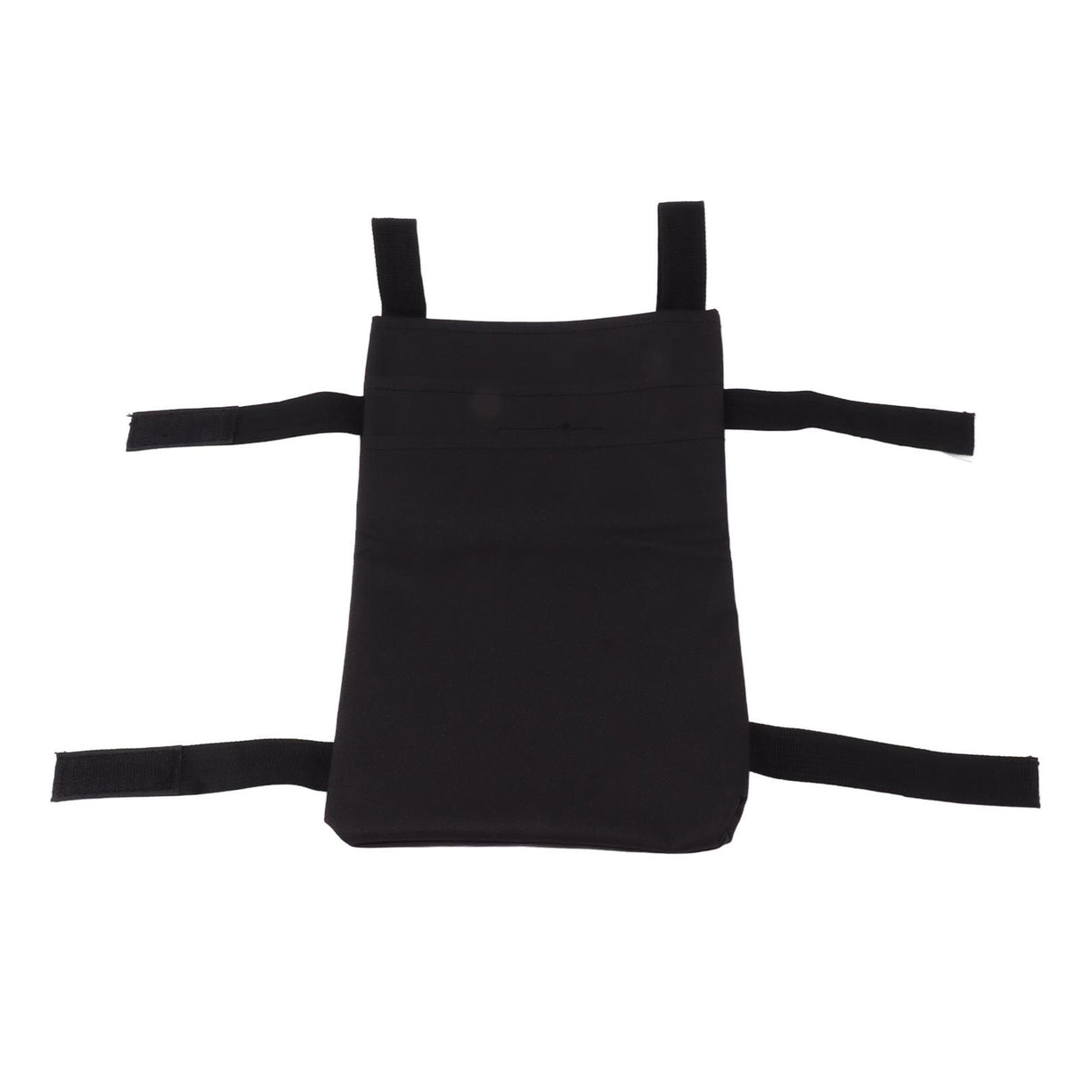 Crutch Storage Bag Hanging Carrying Pocket Pouch Portable Travel Organizer Lightweight for Walking Stick Black