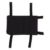 Crutch Storage Bag Hanging Carrying Pocket Pouch Portable Travel Organizer Lightweight for Walking Stick Black