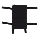 Crutch Storage Bag Hanging Carrying Pocket Pouch Portable Travel Organizer Lightweight for Walking Stick Black - Low Angle