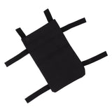 Crutch Storage Bag Hanging Carrying Pocket Pouch Portable Travel Organizer Lightweight for Walking Stick Black - Extra Image