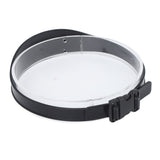 DIY Hair Trimming Template Haircut Band Breathable Curved Degion Silicone Home Hair Trimming Guide for Boys Men Black