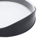 DIY Hair Trimming Template Haircut Band Breathable Curved Degion Silicone Home Hair Trimming Guide for Boys Men Black - Extra Image