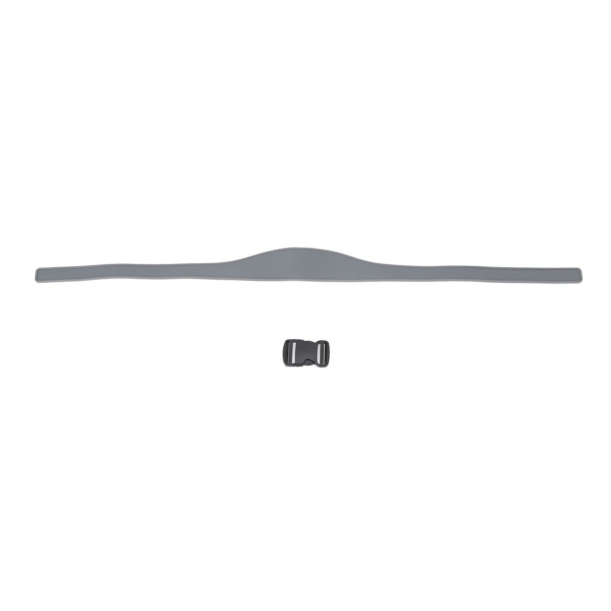 DIY Hair Trimming Template Haircut Band Breathable Curved Degion Silicone Home Hair Trimming Guide for Boys Men Grey