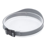 DIY Hair Trimming Template Haircut Band Breathable Curved Degion Silicone Home Hair Trimming Guide for Boys Men Grey