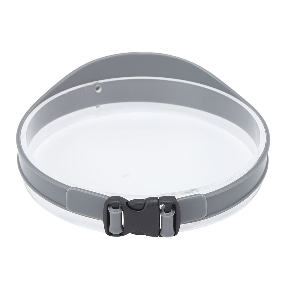 DIY Hair Trimming Template Haircut Band Breathable Curved Degion Silicone Home Hair Trimming Guide for Boys Men Grey