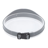 DIY Hair Trimming Template Haircut Band Breathable Curved Degion Silicone Home Hair Trimming Guide for Boys Men Grey