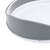 DIY Hair Trimming Template Haircut Band Breathable Curved Degion Silicone Home Hair Trimming Guide for Boys Men Grey - Extra Image