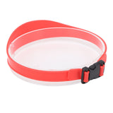 DIY Hair Trimming Template Haircut Band Breathable Curved Degion Silicone Home Hair Trimming Guide for Boys Men Red