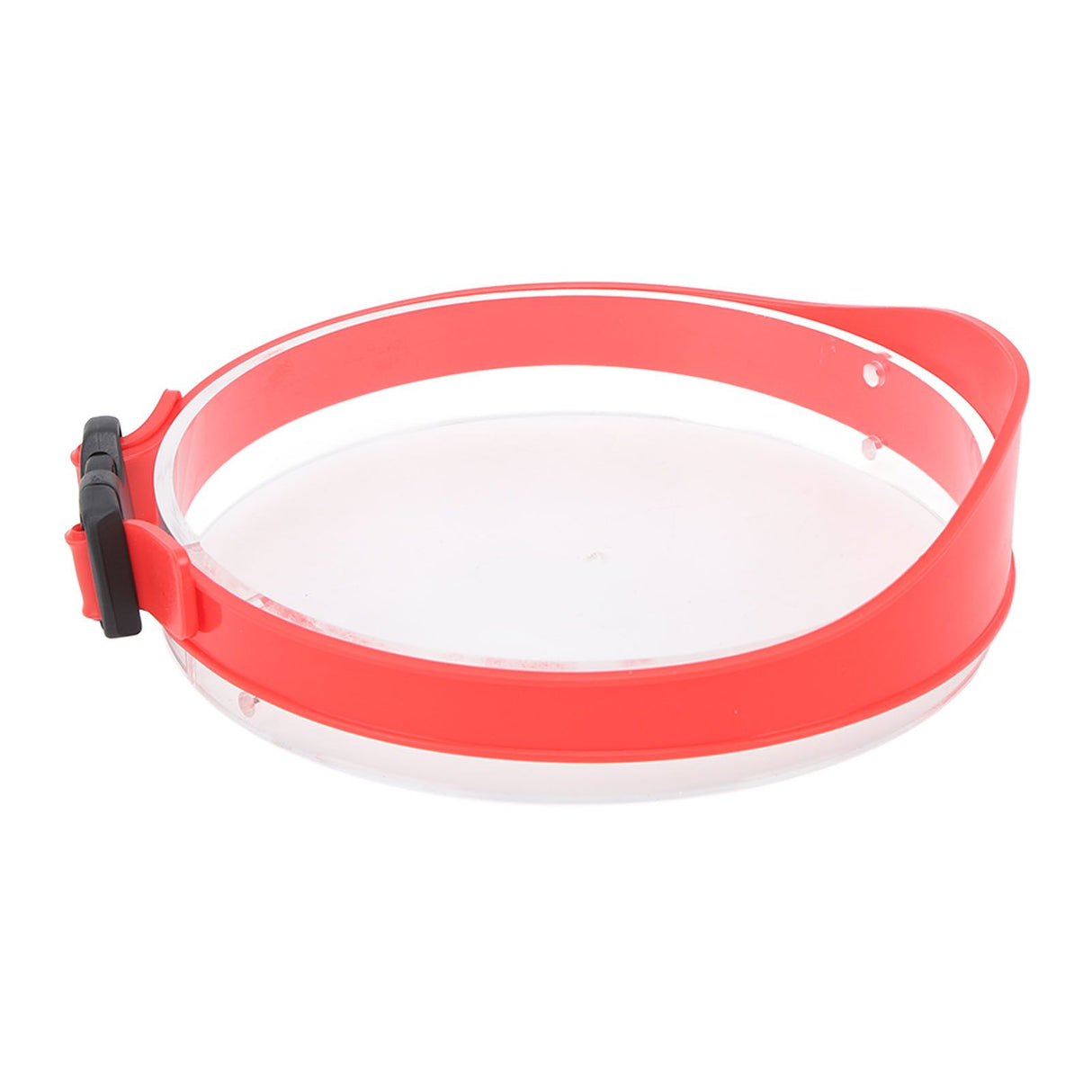 DIY Hair Trimming Template Haircut Band Breathable Curved Degion Silicone Home Hair Trimming Guide for Boys Men Red