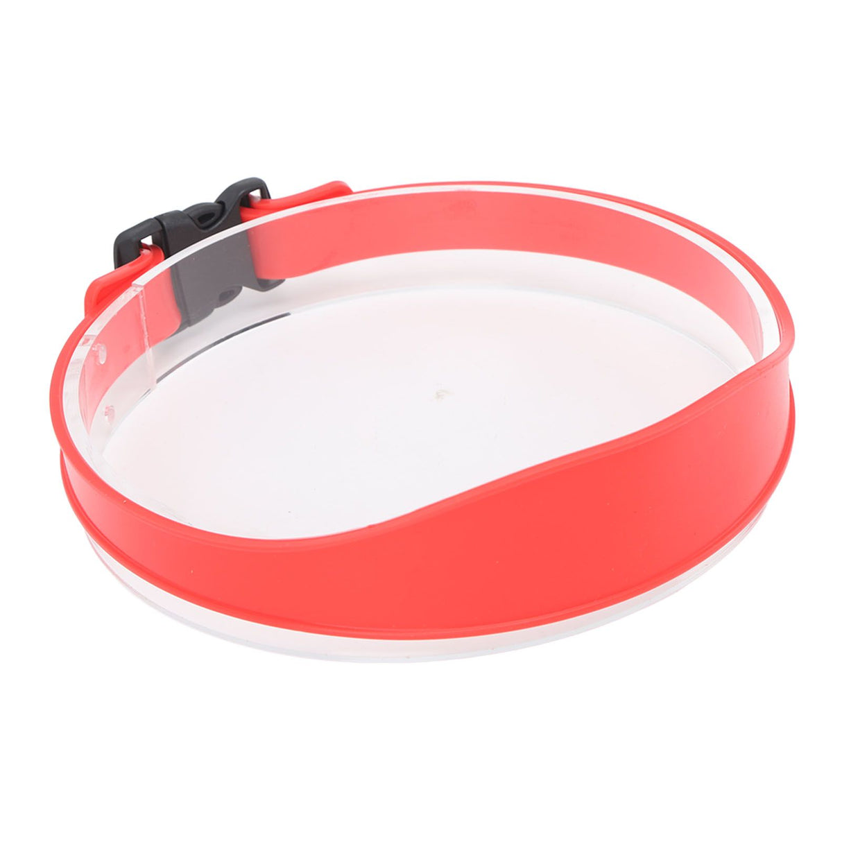 DIY Hair Trimming Template Haircut Band Breathable Curved Degion Silicone Home Hair Trimming Guide for Boys Men Red
