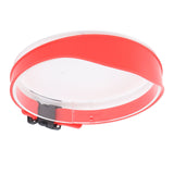 DIY Hair Trimming Template Haircut Band Breathable Curved Degion Silicone Home Hair Trimming Guide for Boys Men Red