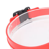 DIY Hair Trimming Template Haircut Band Breathable Curved Degion Silicone Home Hair Trimming Guide for Boys Men Red