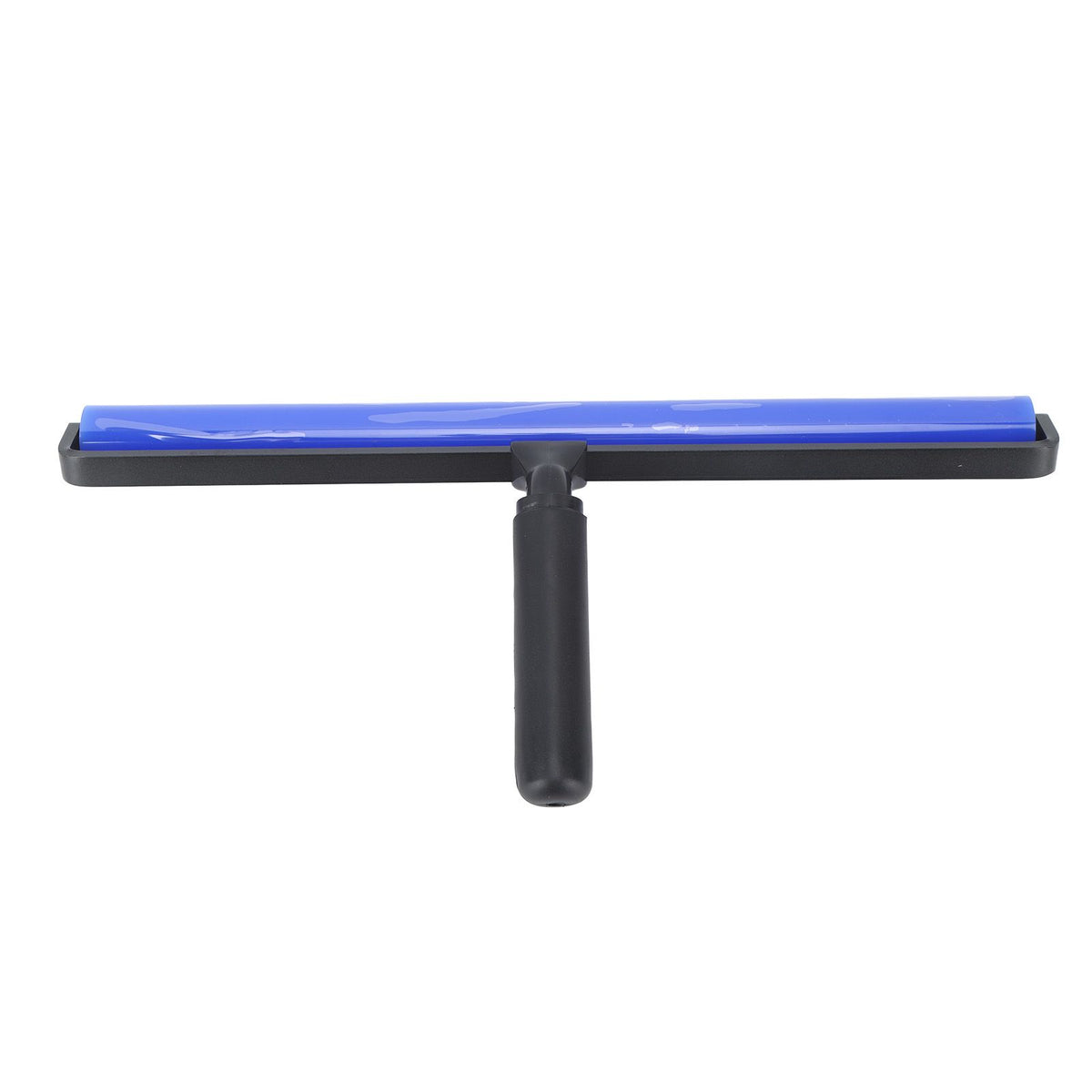 High Adhesion Blue Silicone Dust Roller Manual Dust Removal Roller Anti Static Cleaner Tool with Black Plastic Handle 16in