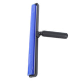 High Adhesion Blue Silicone Dust Roller Manual Dust Removal Roller Anti Static Cleaner Tool with Black Plastic Handle 16in