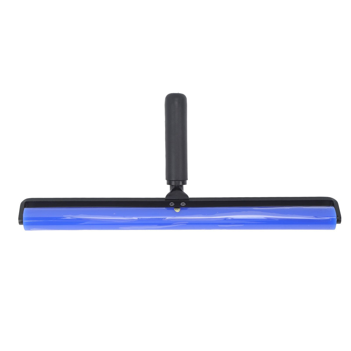 High Adhesion Blue Silicone Dust Roller Manual Dust Removal Roller Anti Static Cleaner Tool with Black Plastic Handle 16in
