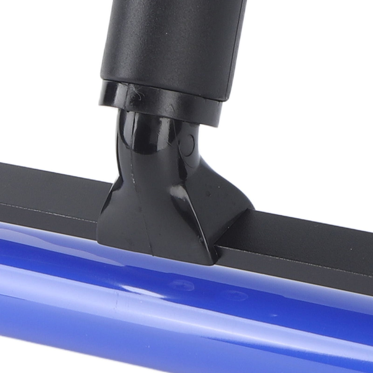 High Adhesion Blue Silicone Dust Roller Manual Dust Removal Roller Anti Static Cleaner Tool with Black Plastic Handle 16in