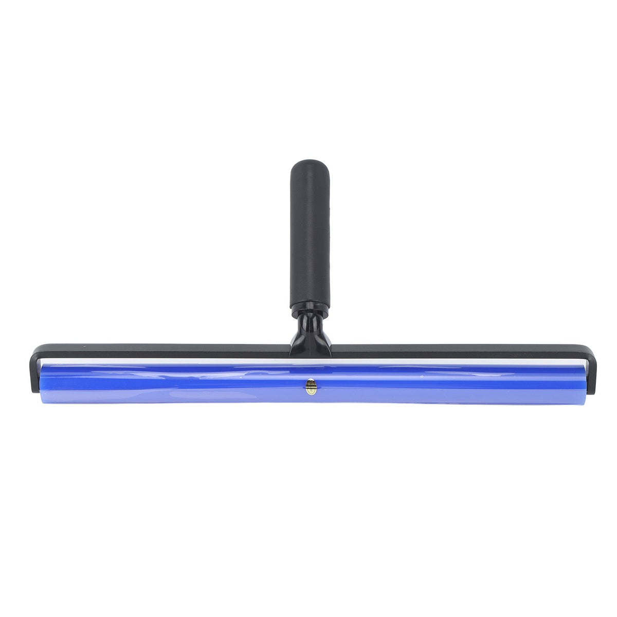 Static Roller Dust Removal Roller Super Sticky Blue Silicone Soft Static Action Cleaner Roller with Black Handle 16in