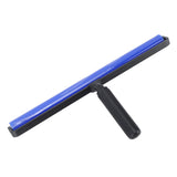 Static Roller Dust Removal Roller Super Sticky Blue Silicone Soft Static Action Cleaner Roller with Black Handle 18in - Top-Down View