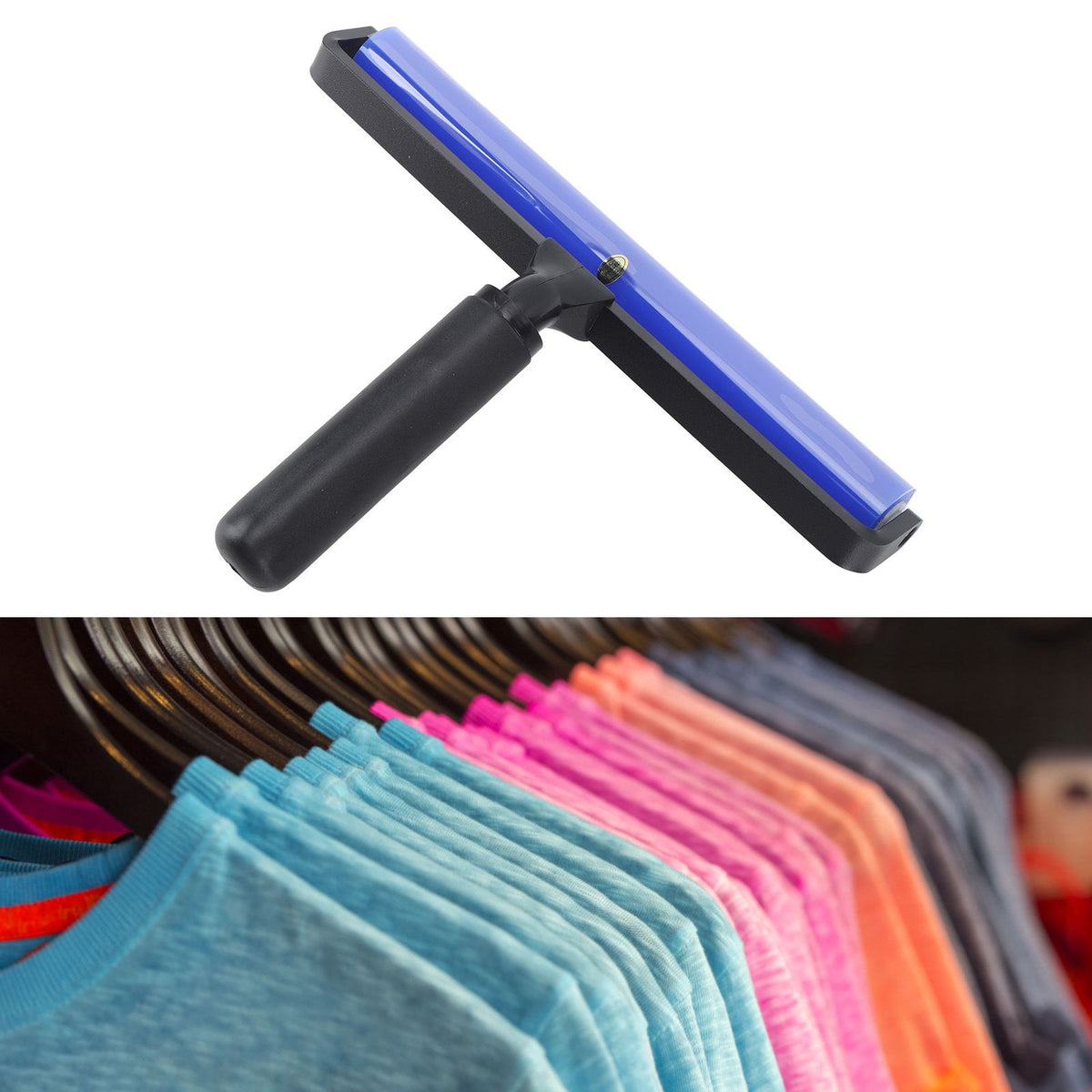 Silicone Dust Removal Roller Mobile Phone Screen Film Roller Medium Viscosity Sticky Dust Roller Cleaning Tool for Dust Free Workshop 6in
