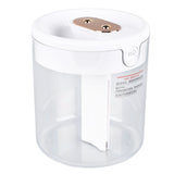 Humidifier 2L White Large Capacity Double Nozzle Mist Humidifier Home Bedroom Office Mute USB Night Light Air Vaporizer
