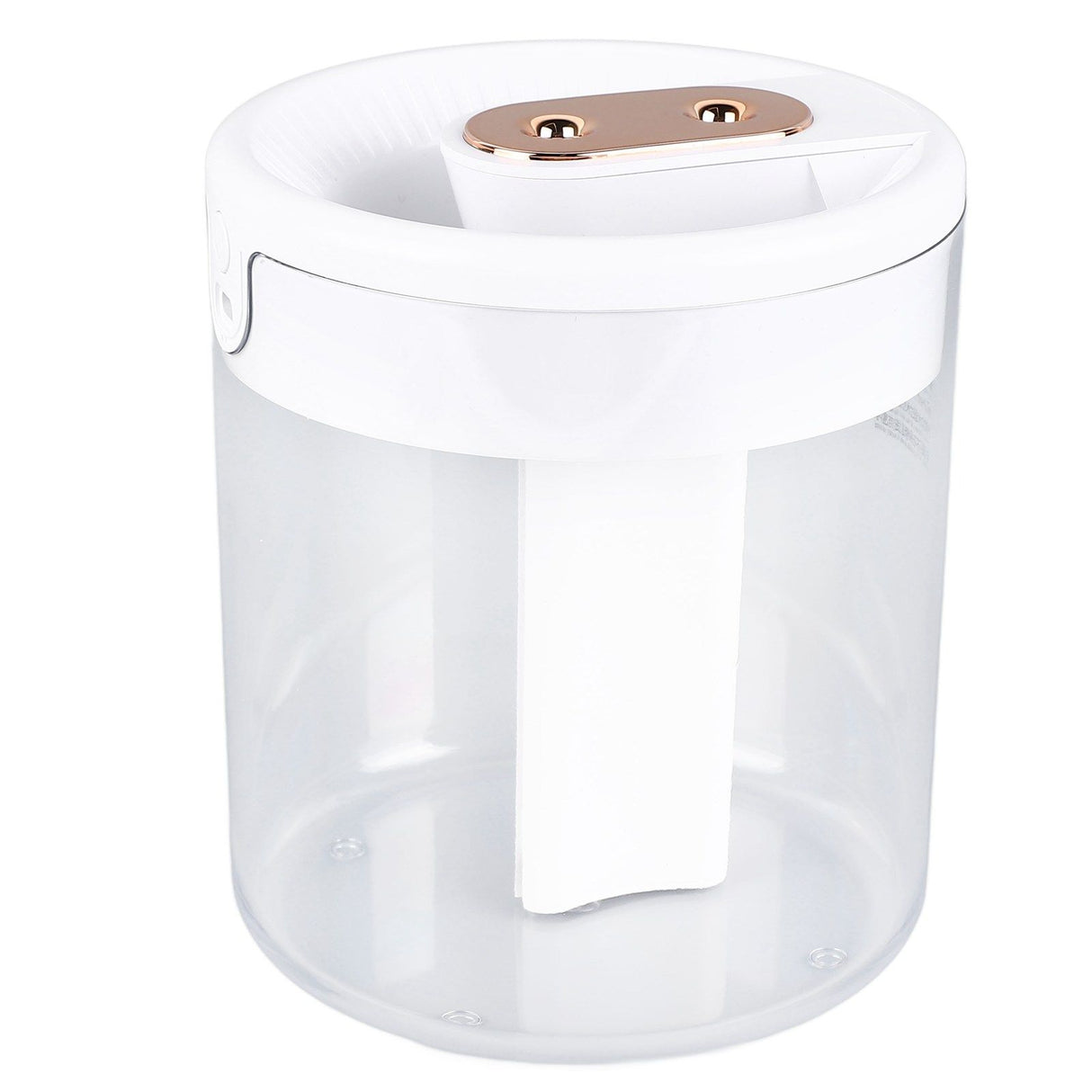 Humidifier 2L White Large Capacity Double Nozzle Mist Humidifier Home Bedroom Office Mute USB Night Light Air Vaporizer