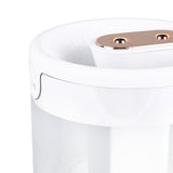Humidifier 2L White Large Capacity Double Nozzle Mist Humidifier Home Bedroom Office Mute USB Night Light Air Vaporizer