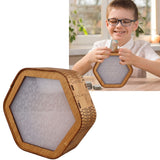 Piggy Bank for Adults Coin Bank for Girls Boys Wooden Money Saving Box with Digital Scale Opening Practical Gifts for Home