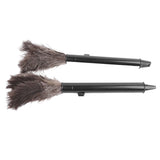 2Pcs Retractable Feather Duster Ostrich Feathers Duster with Long Handle for Home Cleaning - Extra Image