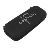 Hard Stethoscope Case Large Stethoscope Carrying Case Shockproof EVA Stethoscope Storage Bag for Nurse Accessories - Top-Down View
