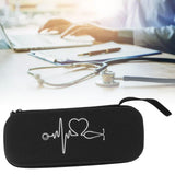 Hard Stethoscope Case Large Stethoscope Carrying Case Shockproof EVA Stethoscope Storage Bag for Nurse Accessories - Extra Image