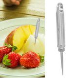 Portable Titanium Toothpicks Reusable Metal Pocket Toothpicks for Picnic Camping Traveling