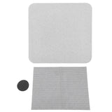 Diatomaceous Earth Bath Mat Super Absorbent Quick Dry Antislip Bath Mat Shower Rug for Bathroom Grey 30x30cm/11.8x11.8in