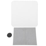 Diatomaceous Earth Bath Mat Super Absorbent Quick Dry Antislip Bath Mat Shower Rug for Bathroom White 30x30cm/11.8x11.8in