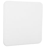 Diatomaceous Earth Bath Mat Super Absorbent Quick Dry Antislip Bath Mat Shower Rug for Bathroom White 30x30cm/11.8x11.8in - Top-Down View