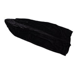 Hooded Cloak Large Witch Cape Black Velvet Comfortable to Wear Soft Touch Costume Cloak for Party Cosplay Roleplay
