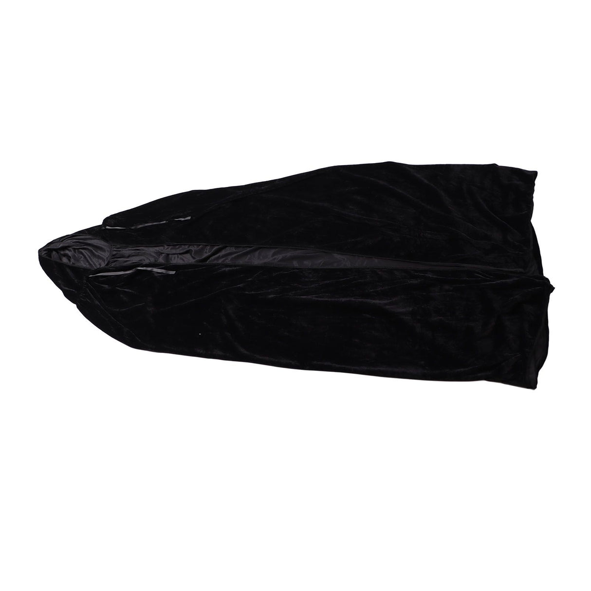 Hooded Cloak Large Witch Cape Black Velvet Comfortable to Wear Soft Touch Costume Cloak for Party Cosplay Roleplay