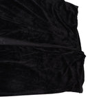 Hooded Cloak Large Witch Cape Black Velvet Comfortable to Wear Soft Touch Costume Cloak for Party Cosplay Roleplay