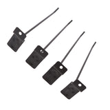 30PCS Panel Hooks Black Slatwall Hanger Thickened Easy Installation Anti Rust Display Pegs for Retail Garage