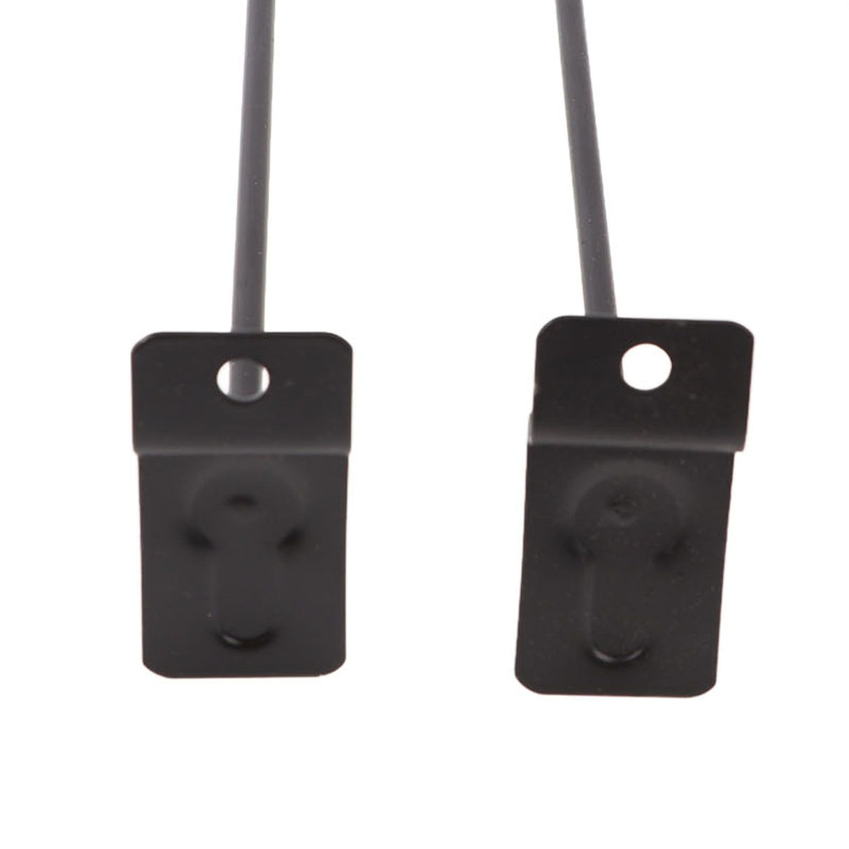 30PCS Panel Hooks Black Slatwall Hanger Thickened Easy Installation Anti Rust Display Pegs for Retail Garage