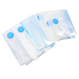 Compression Storage Bags Vacuum Sealer Storage Bags for Clothes Comforters Blankets Bedding - Rear View