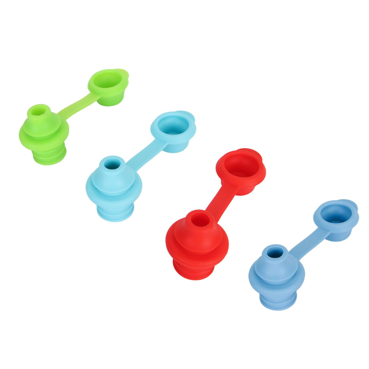 4Pcs Sipping Spout Bottle Top Spout Silicone Bottle Top Sippy Spout for Kids Children