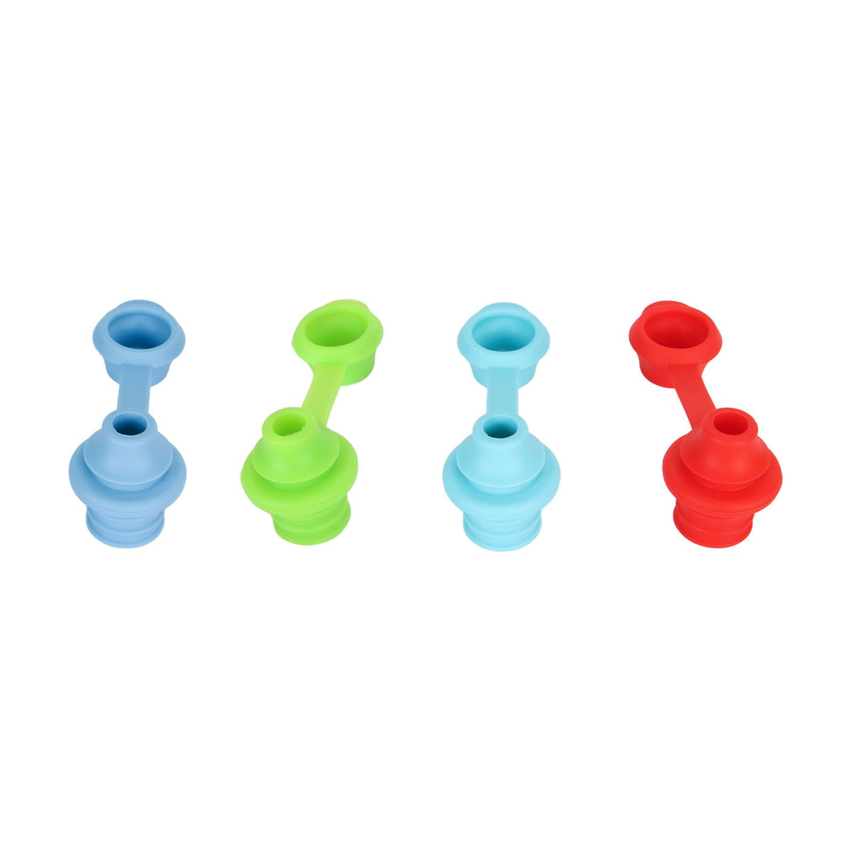 4Pcs Sipping Spout Bottle Top Spout Silicone Bottle Top Sippy Spout for Kids Children