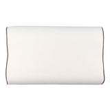 Memory Foam Pillow Slow Rebound Wavy Sleeping Pillow Shoulder Cervical Support Pillow 50x30cm - Low Angle