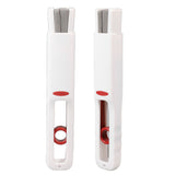 Portable Self Squeeze Mini Mop Wet and Dry Use Lazy Strong Absorbent Mop for Bathroom Kitchens One Pole (3 Mop Heads)
