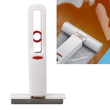 Portable Self Squeeze Mini Mop Wet and Dry Use Lazy Strong Absorbent Mop for Bathroom Kitchens One Pole (3 Mop Heads)