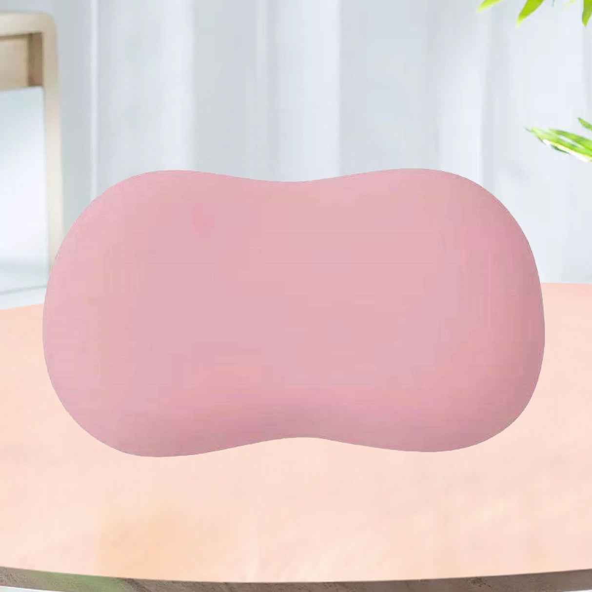 Memory Foam Pillow for Sleeping Ergonomic Cervical Pillow Neck Support Pillow Contour Support Bed Pillow for Neck Shoulder Pain Pink